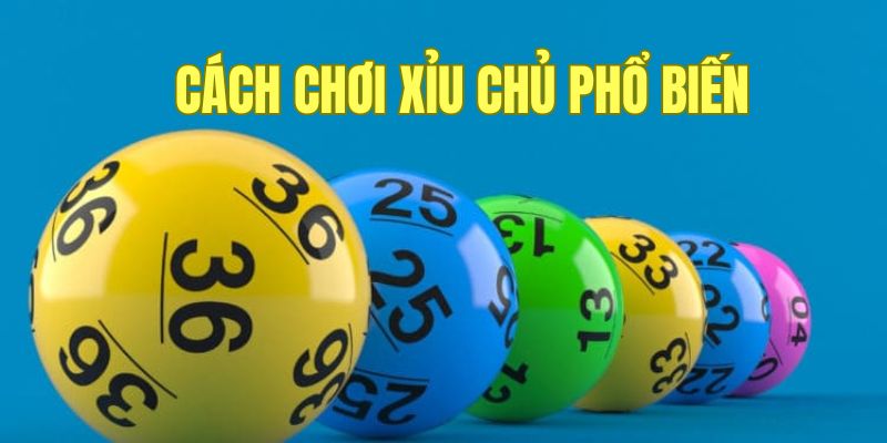 Các hình thức chơi xỉu chủ phổ biến bạn có thể lựa chọn